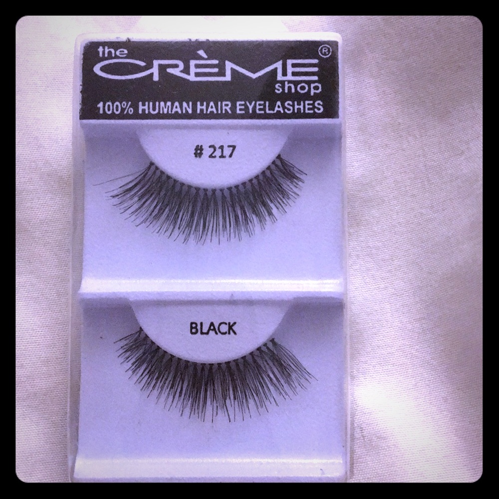 The Crème Shop 100% Human Hair Lashes